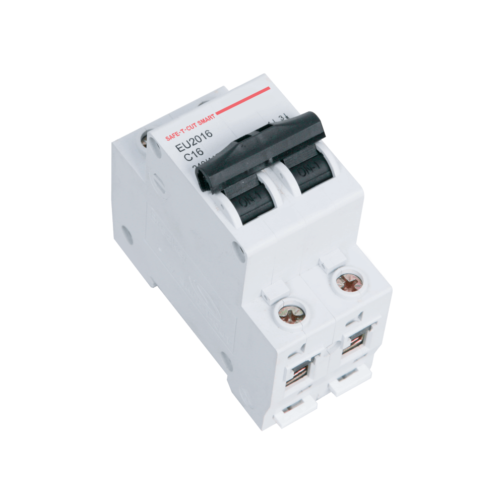 เซอร์กิตเบรกเกอร์ 16 แอมป์ 2 โพล 10KA เซฟ-ที-คัท สมาร์ท รุ่น EU_2